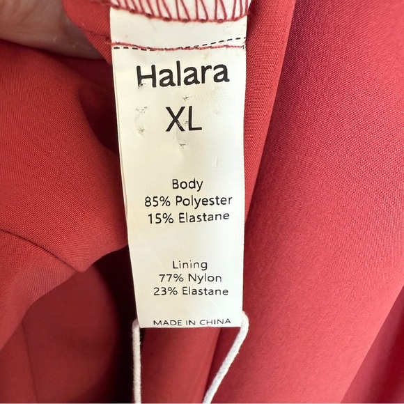 HALARA Breezeful Racerback Salmon High Low Flowy Midi Quick Dry Casual Dress XL - Picture 14 of 14